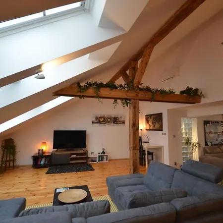 Διαμέρισμα Dachgeschosswohnung Josefov Fuer 8 Personen In